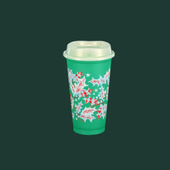 Starbucks Menu With Prices USA 2025 313 Starbucks Green Pearl Plastic Reusable Hot Cup 16 fl oz