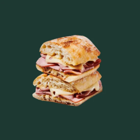 Starbucks Menu With Prices USA 2025 239 Starbucks Ham Swiss on Baguette