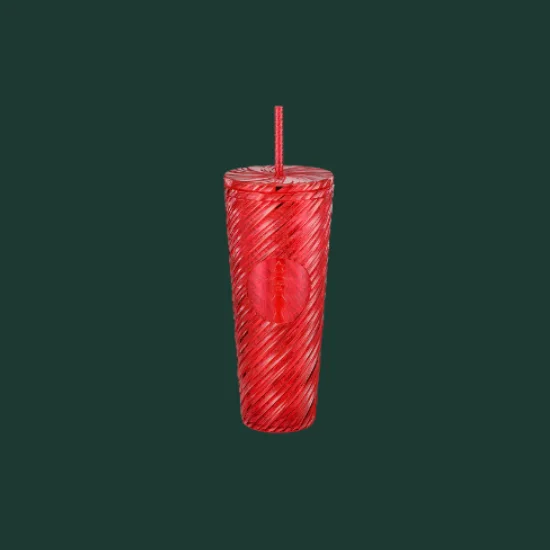 Starbucks Menu With Prices USA 2025 308 Starbucks Red Swirl Plastic Cold Cup 24 fl oz