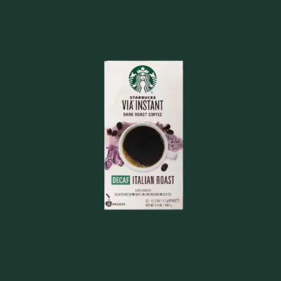 Starbucks Menu With Prices USA 2025 303 Starbucks VIA Decaf Italian Roast